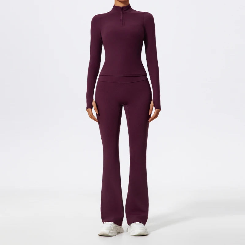 Plum Zip Set