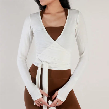 The Wrap Top Every Active Girl Is Wearing