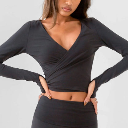 The Wrap Top Every Active Girl Is Wearing