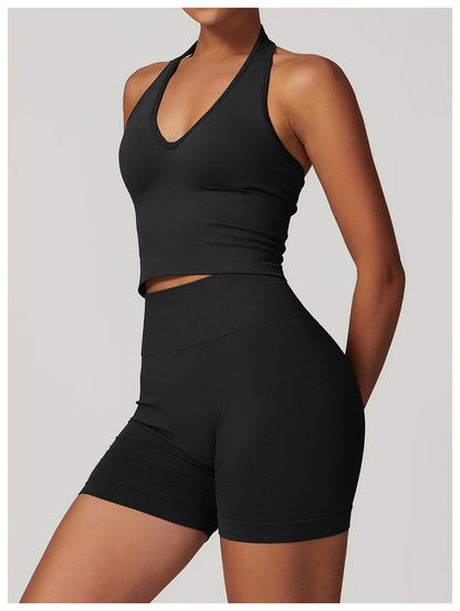 BOLD HALTER TOP