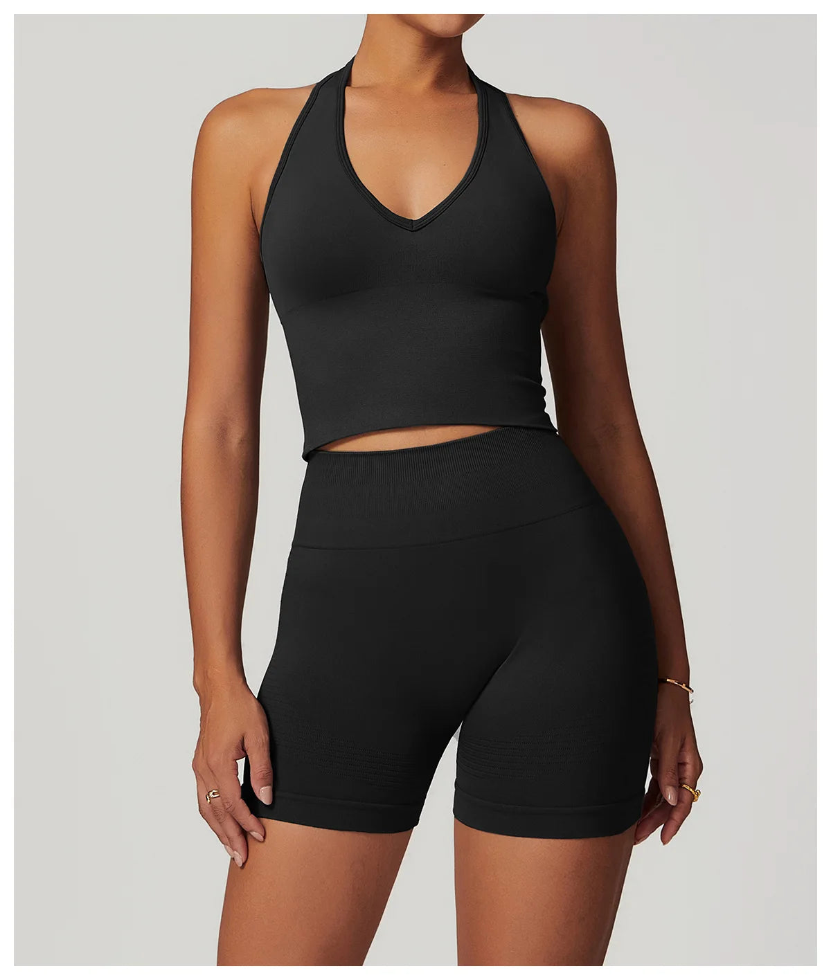 BOLD HALTER TOP