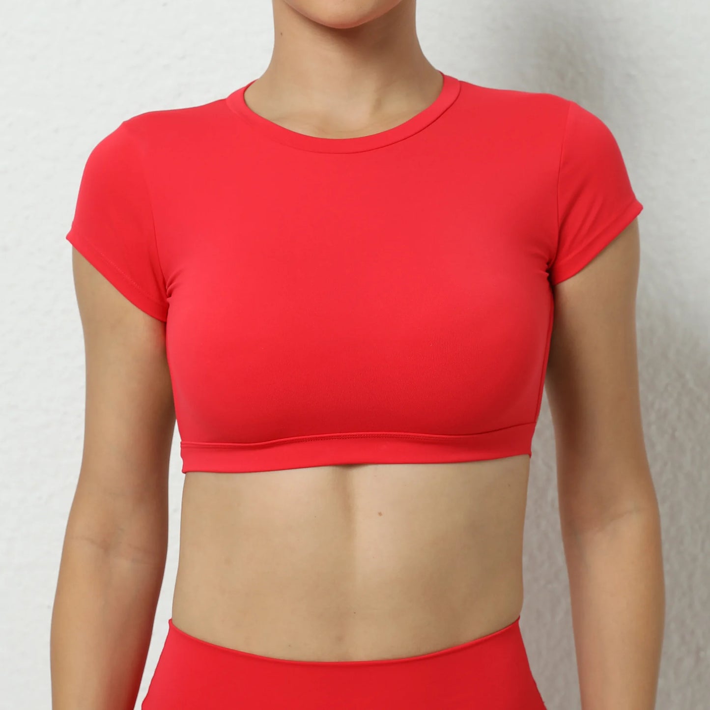 Women’s Backless Breathable Workout Crop
