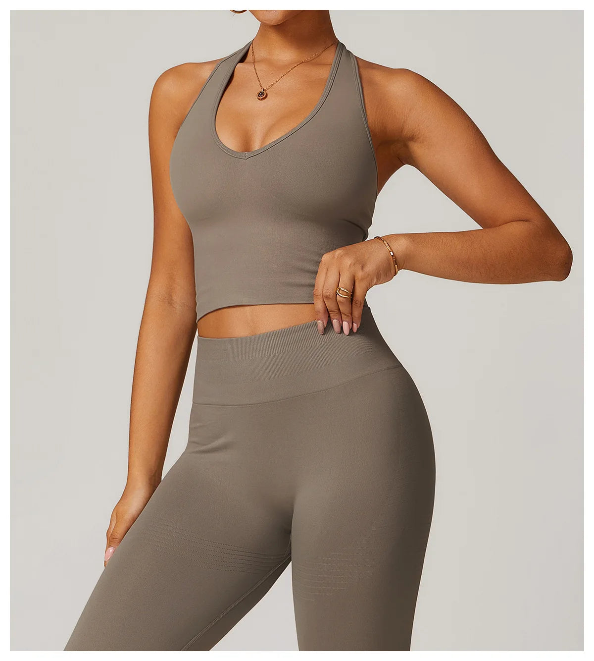 BOLD HALTER TOP