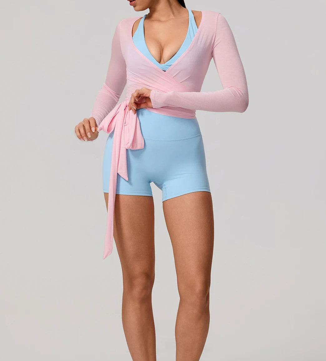 The Wrap Top Every Active Girl Is Wearing