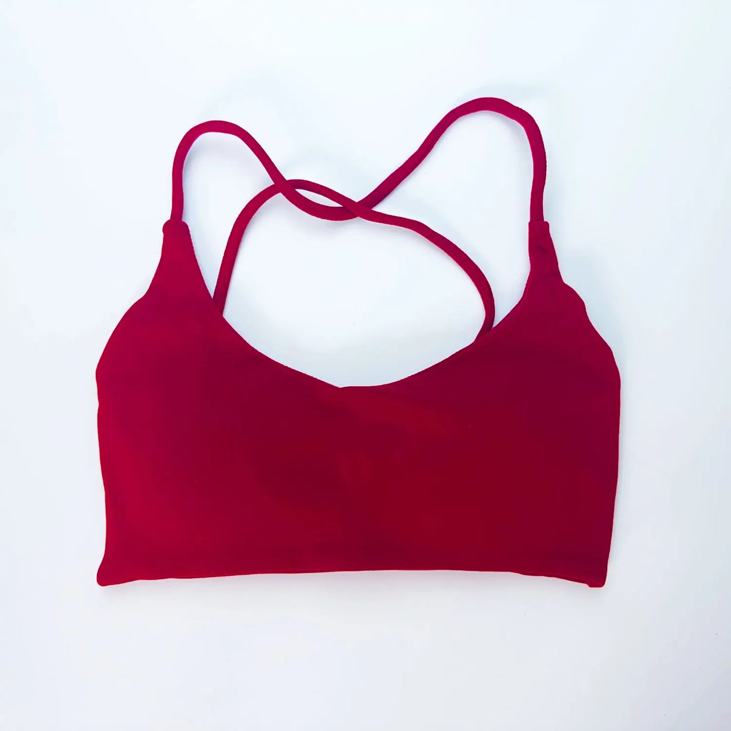 Twist Back High Support Bra