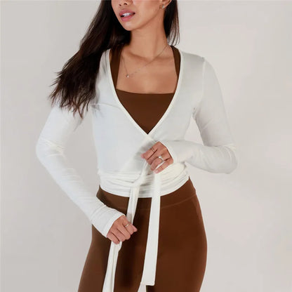 The Wrap Top Every Active Girl Is Wearing