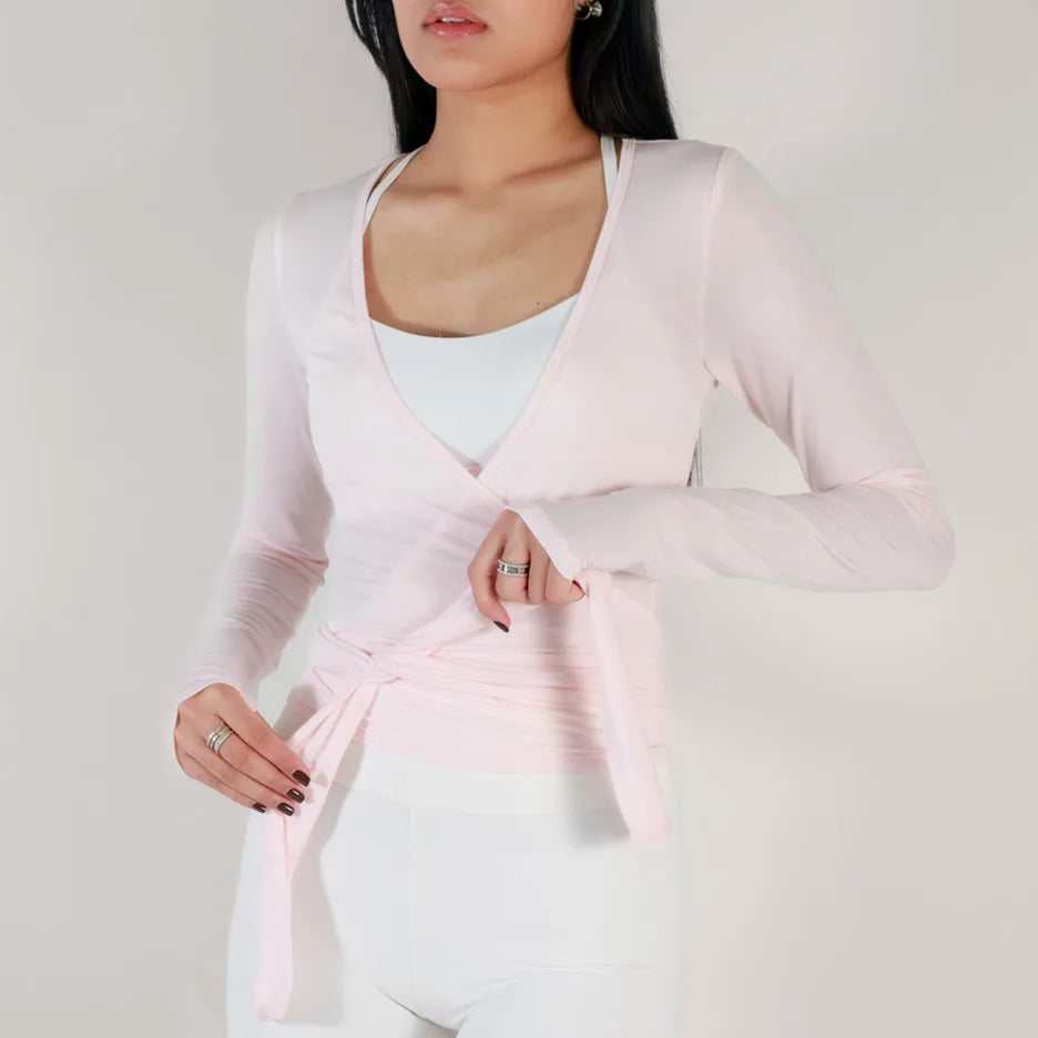 The Wrap Top Every Active Girl Is Wearing