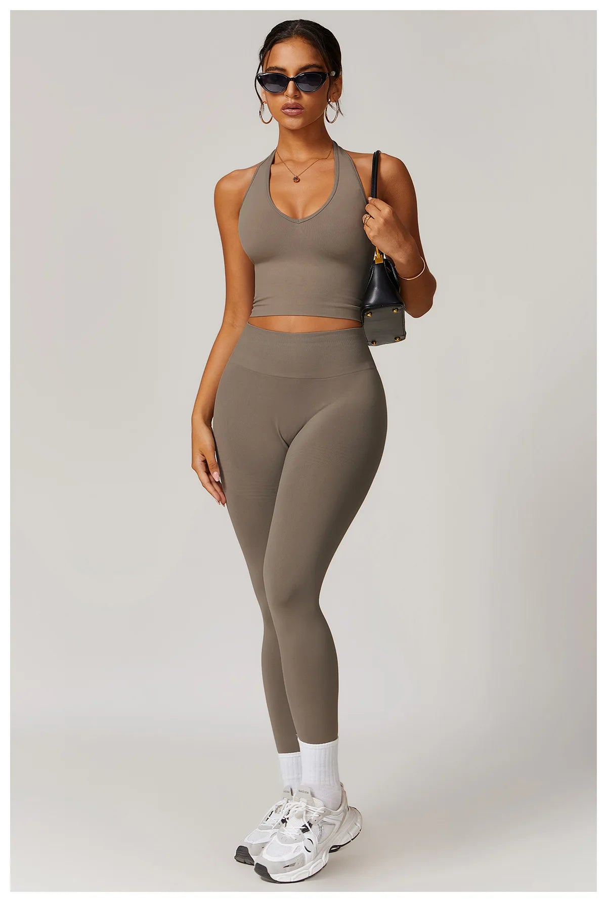 BOLD HALTER TOP