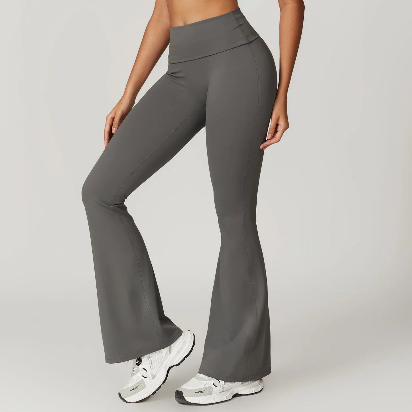 Women's High Waist Flare Leggings