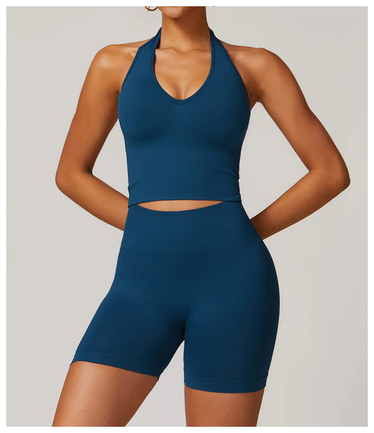 BOLD HALTER TOP