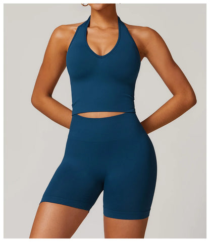 BOLD HALTER TOP
