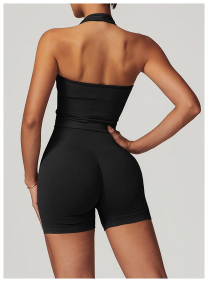 BOLD HALTER TOP