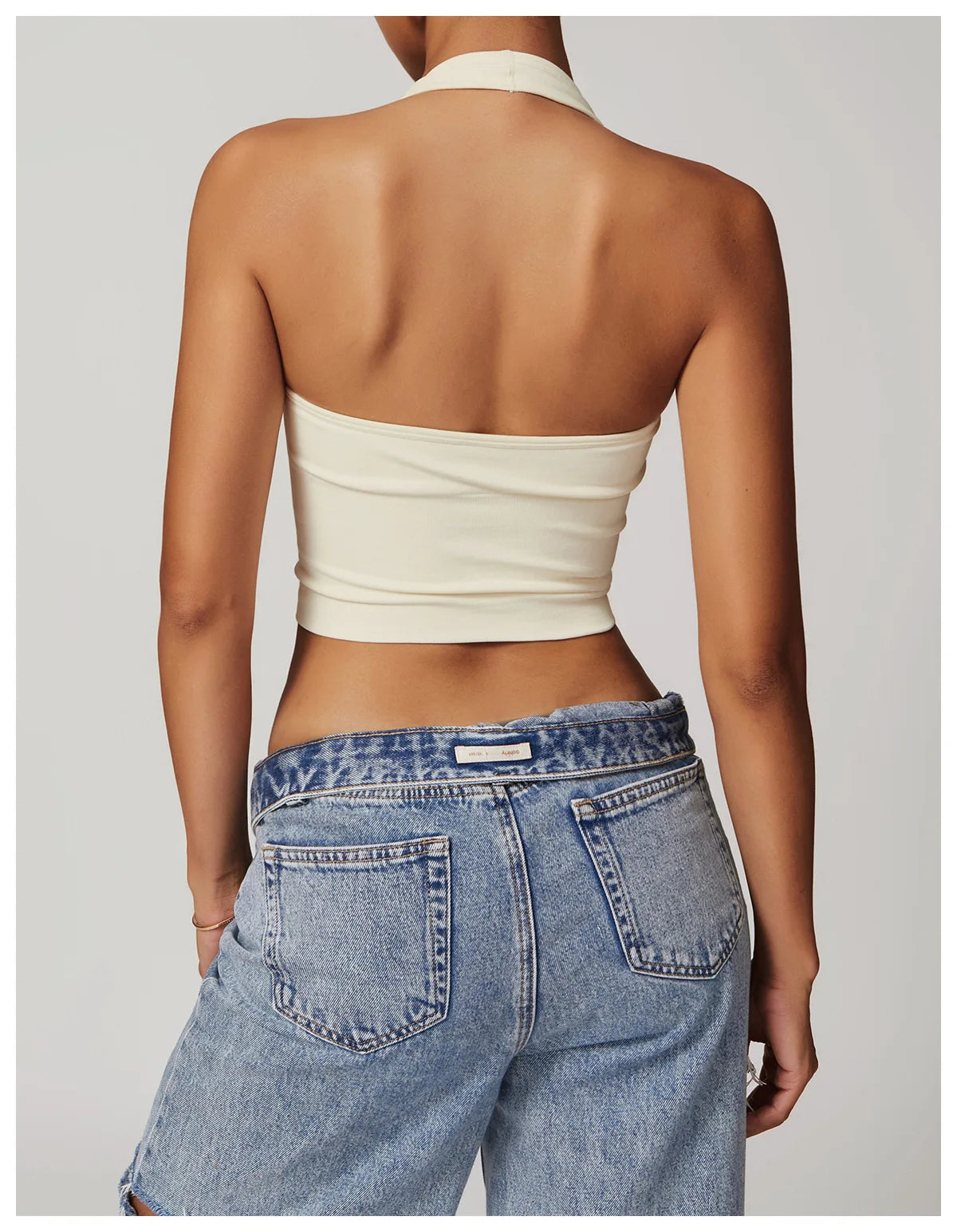 BOLD HALTER TOP
